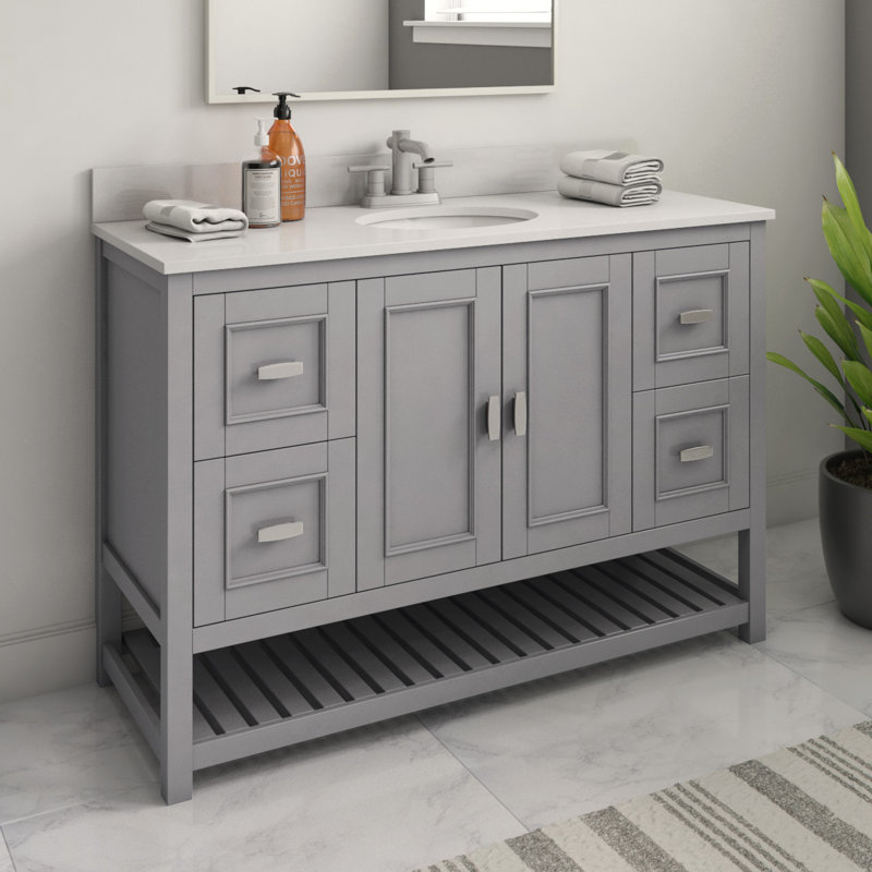 Ebern Designs Adaure 48" Single Bathroom Vanity Set Wayfair